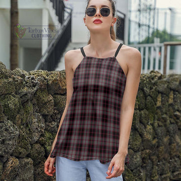 MacPherson Hunting Tartan Loose Halter Neck Camisole