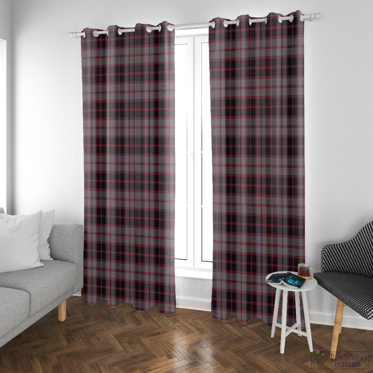 MacPherson Hunting Tartan Window Curtain