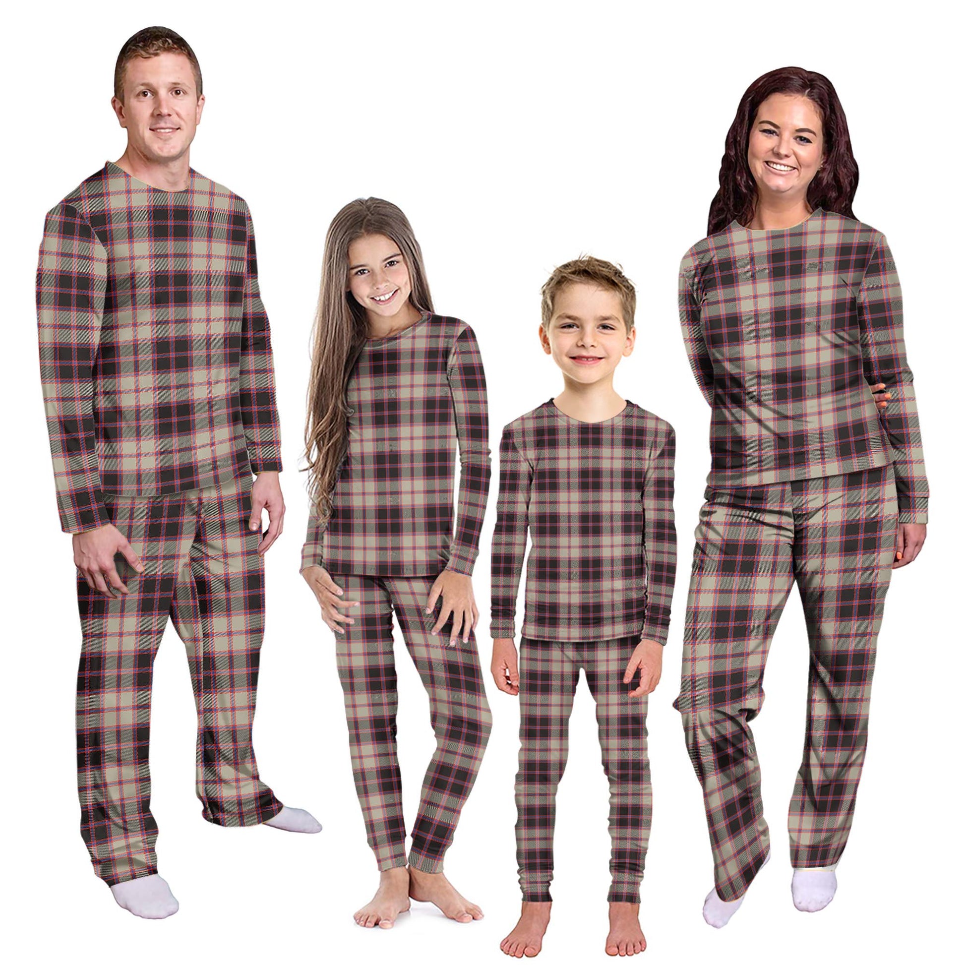 MacPherson Hunting Ancient Tartan Pajamas Family Set - Tartanvibesclothing