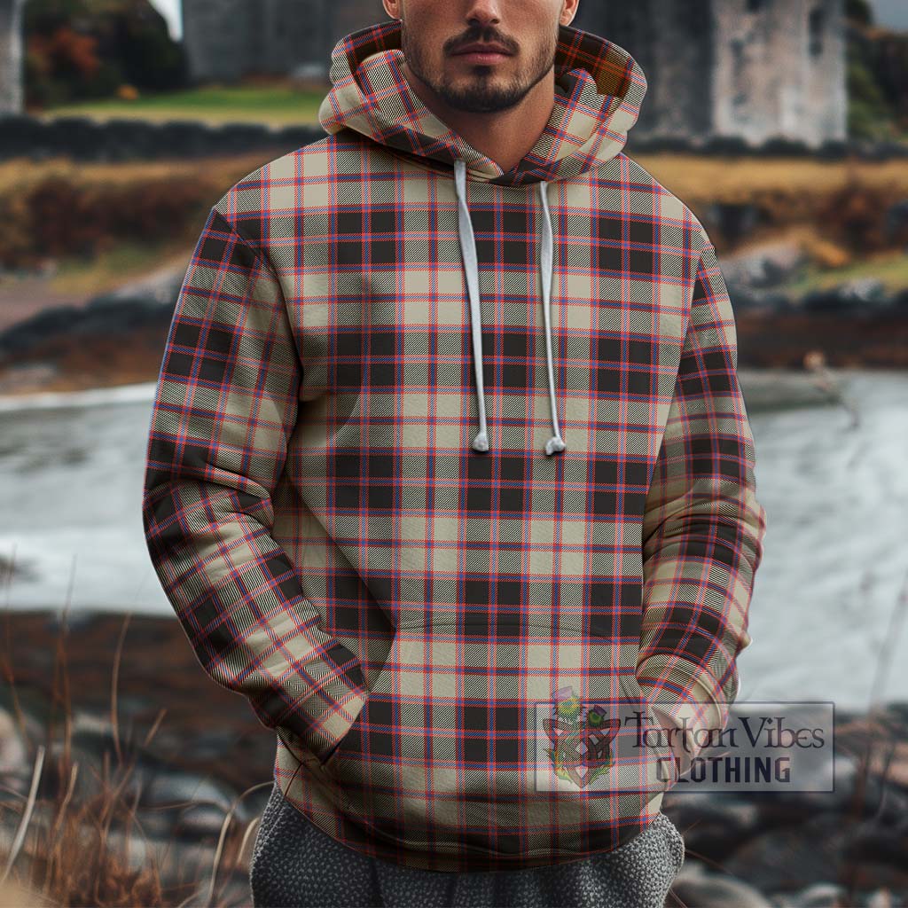 Tartan Vibes Clothing MacPherson Hunting Ancient Tartan Cotton Hoodie