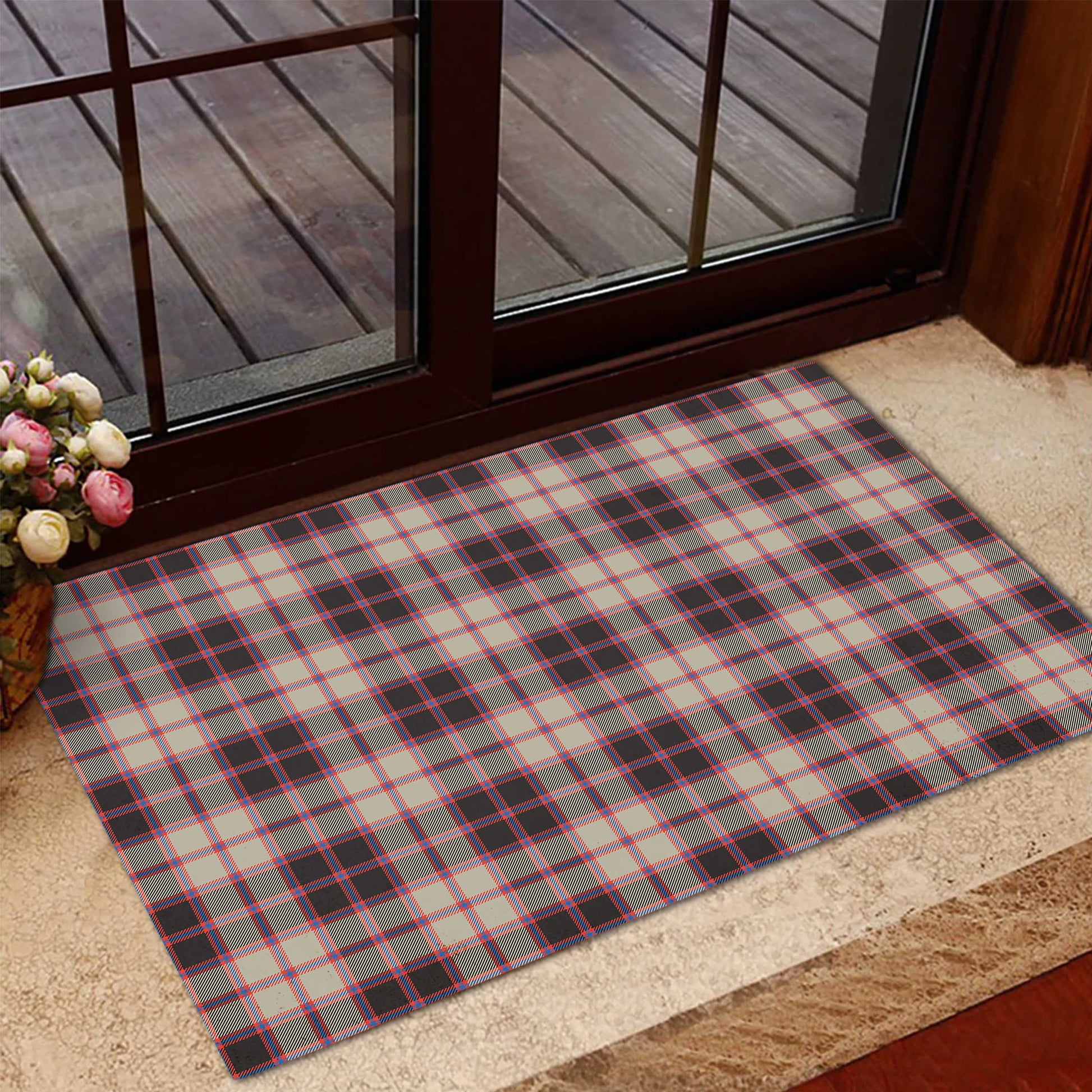 MacPherson Hunting Ancient Tartan Door Mat - Tartanvibesclothing