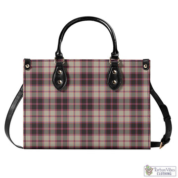 MacPherson Hunting Ancient Tartan Luxury Leather Handbags