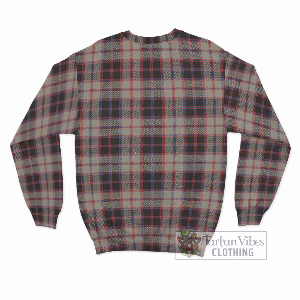 Tartan Vibes Clothing MacPherson Hunting Ancient Tartan Sweatshirt with Family Crest DNA In Me Style