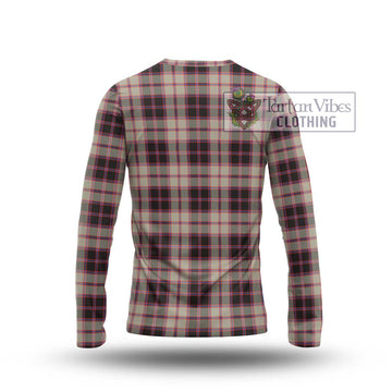 MacPherson Hunting Ancient Tartan Long Sleeve T-Shirt with Family Crest DNA In Me Style