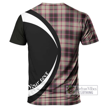 MacPherson Hunting Ancient Tartan T-Shirt with Family Crest Circle Style