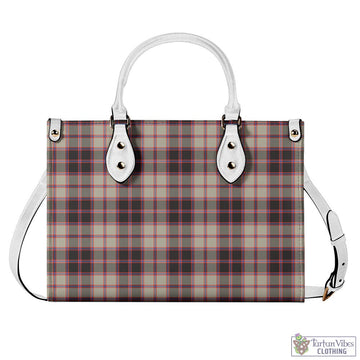 MacPherson Hunting Ancient Tartan Luxury Leather Handbags