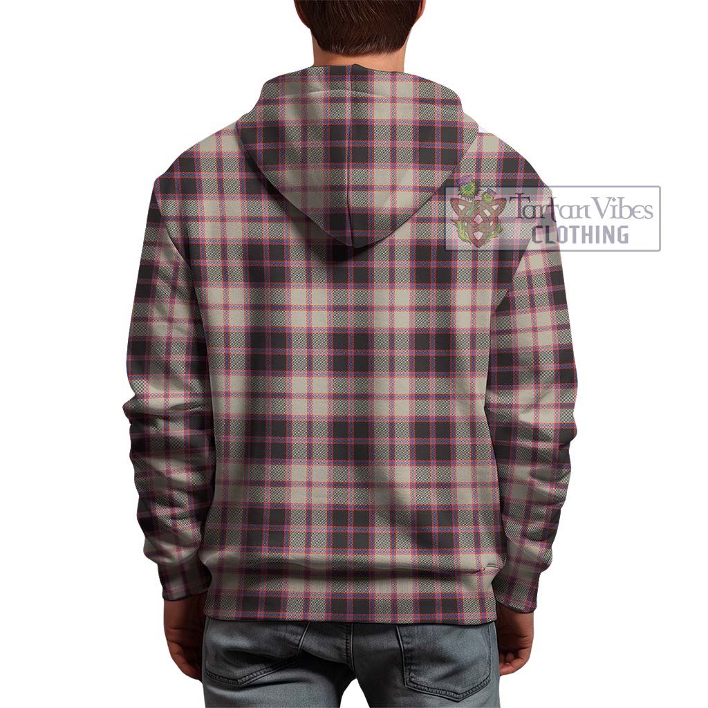 Tartan Vibes Clothing MacPherson Hunting Ancient Tartan Hoodie with Family Crest DNA In Me Style