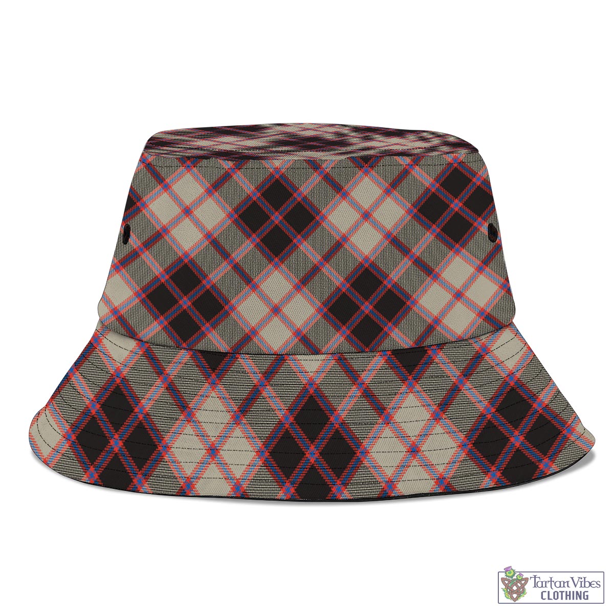 Tartan Vibes Clothing MacPherson Hunting Ancient Tartan Bucket Hat