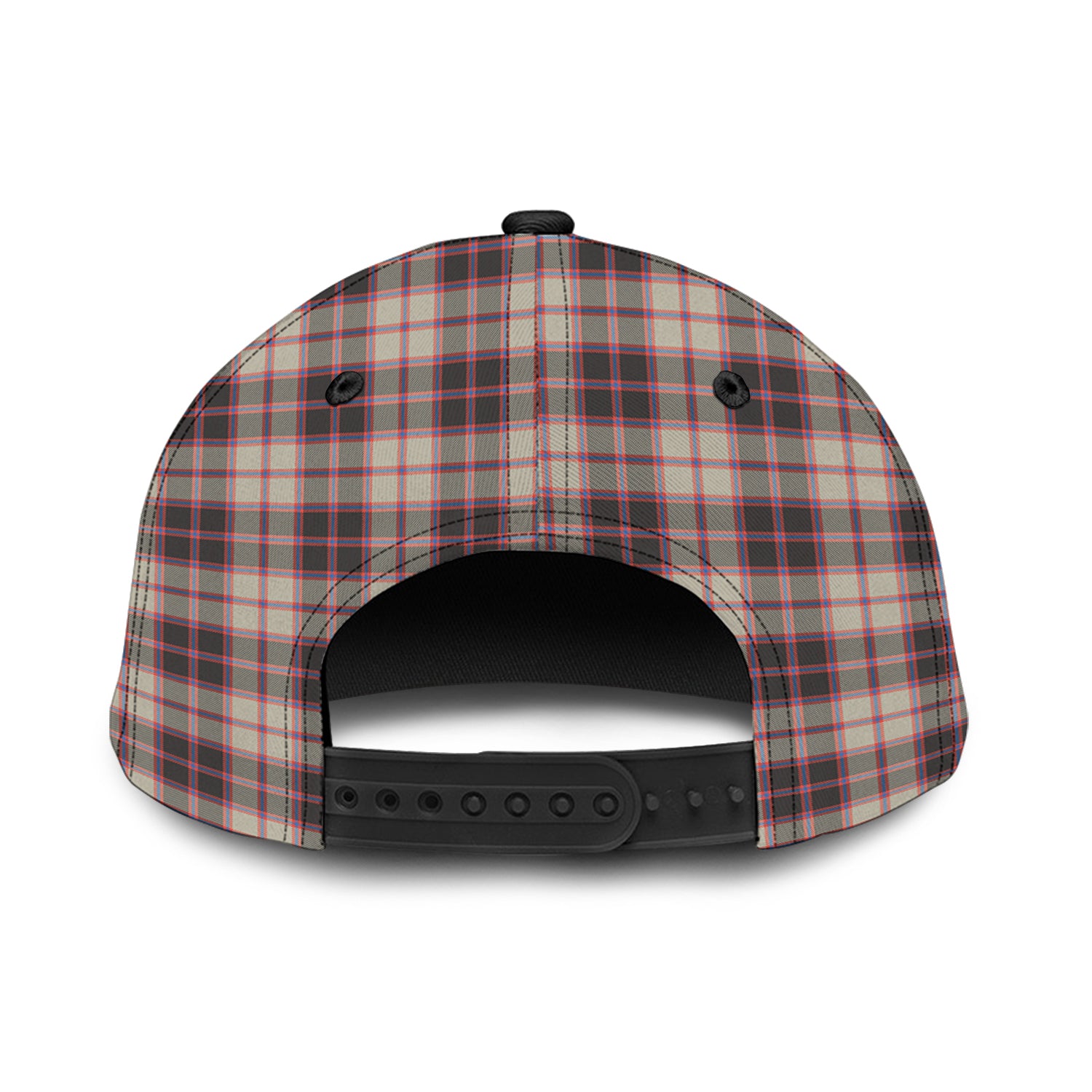 MacPherson Hunting Ancient Tartan Classic Cap with Family Crest - Tartan Vibes Clothing