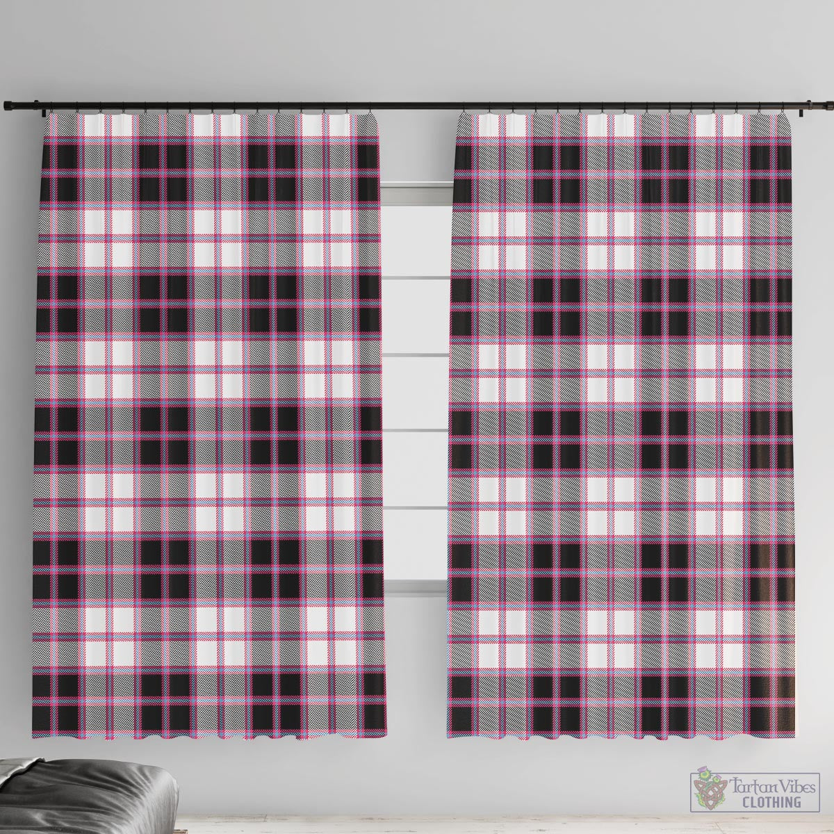 MacPherson Hunting Modern Tartan Window Curtain