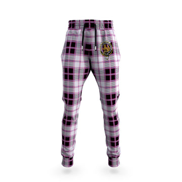 MacPherson Hunting Modern Tartan Joggers Pants with Family Crest