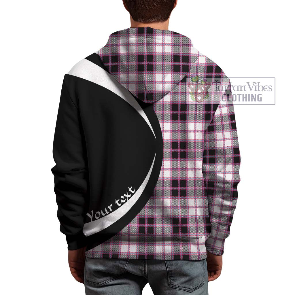 MacPherson Hunting Modern Tartan Hoodie with Family Crest Circle Style - Tartan Vibes Clothing