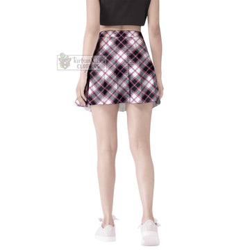 MacPherson Hunting Modern Tartan Women's Plated Mini Skirt Cross Style