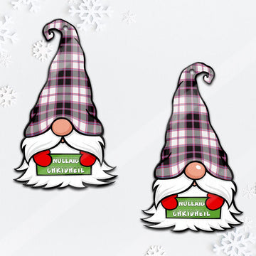 MacPherson Hunting Modern Gnome Christmas Ornament with His Tartan Christmas Hat