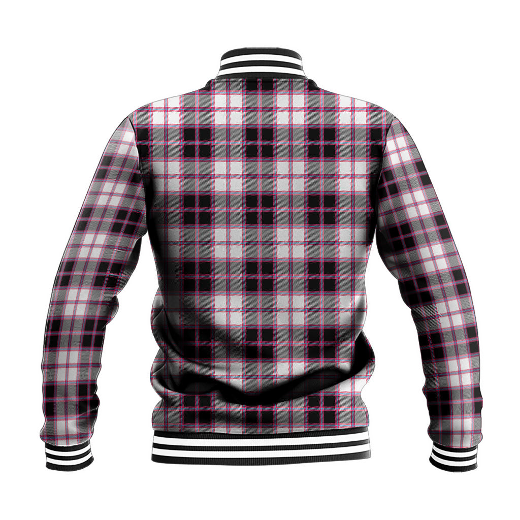 MacPherson Hunting Modern Tartan Baseball Jacket with Family Crest - Tartan Vibes Clothing