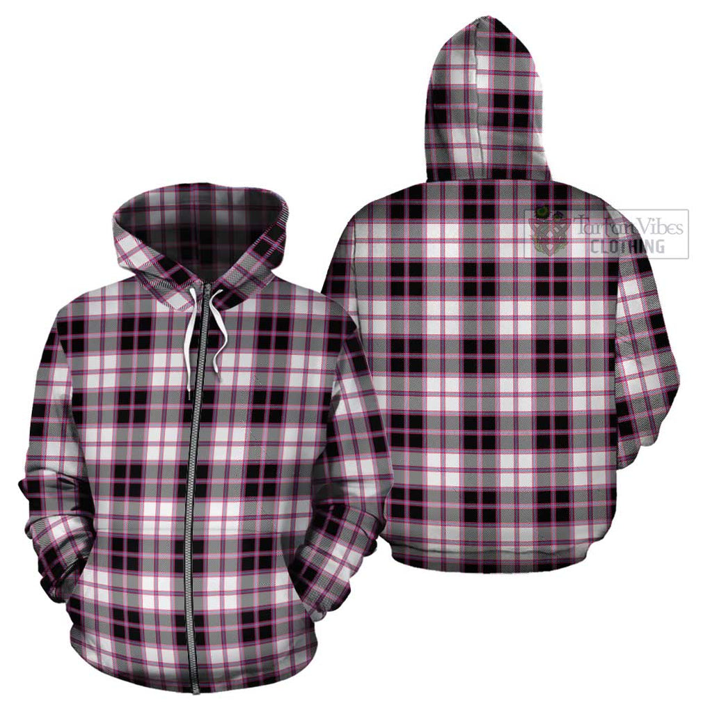 MacPherson Hunting Modern Tartan Cotton Hoodie Zip Hoodie - Tartan Vibes Clothing