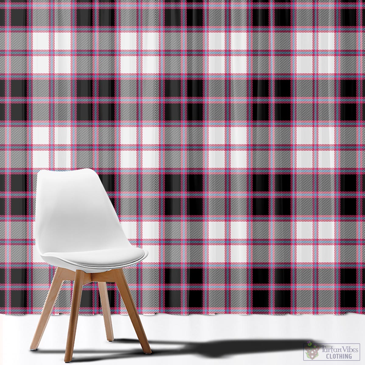 MacPherson Hunting Modern Tartan Window Curtain