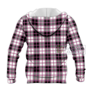 MacPherson Hunting Modern Tartan Knitted Hoodie with Family Crest DNA In Me Style