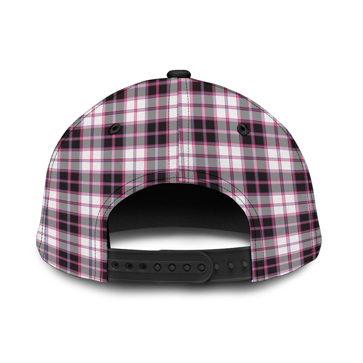 MacPherson Hunting Modern Tartan Classic Cap with Family Crest - Tartan Vibes Clothing