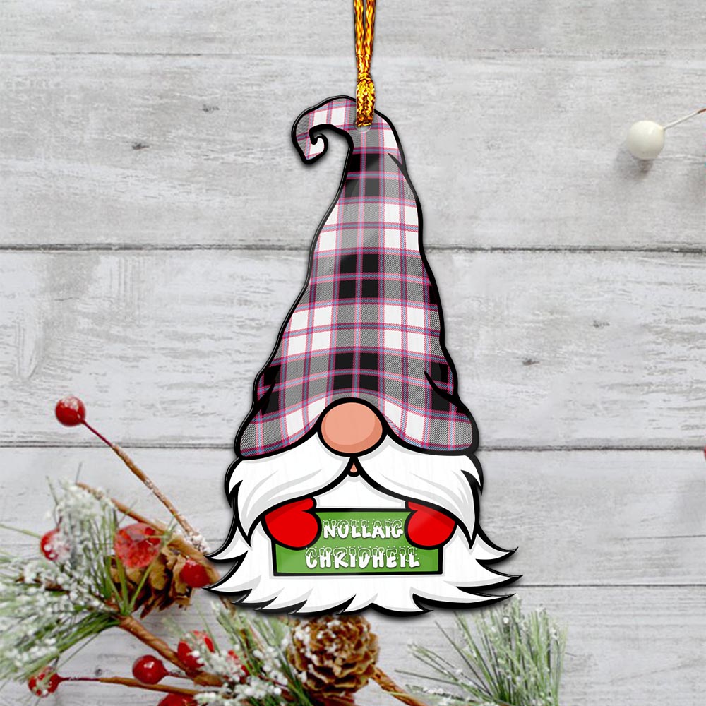 MacPherson Hunting Modern Gnome Christmas Ornament with His Tartan Christmas Hat - Tartan Vibes Clothing