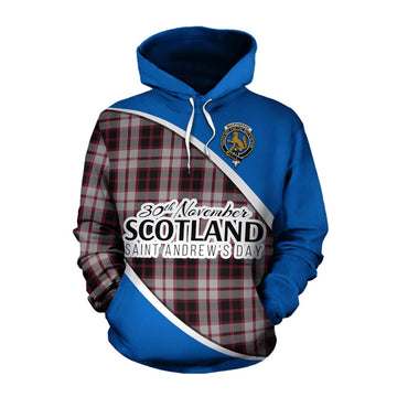 MacPherson (McPherson) Family Crest Tartan Cotton Hoodie Celebrate Saint Andrew's Day in Style