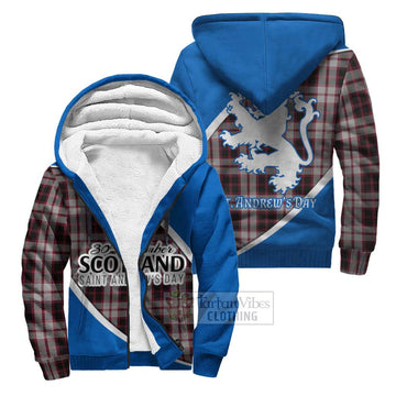 MacPherson (McPherson) Family Crest Tartan Sherpa Hoodie Celebrate Saint Andrew's Day in Style