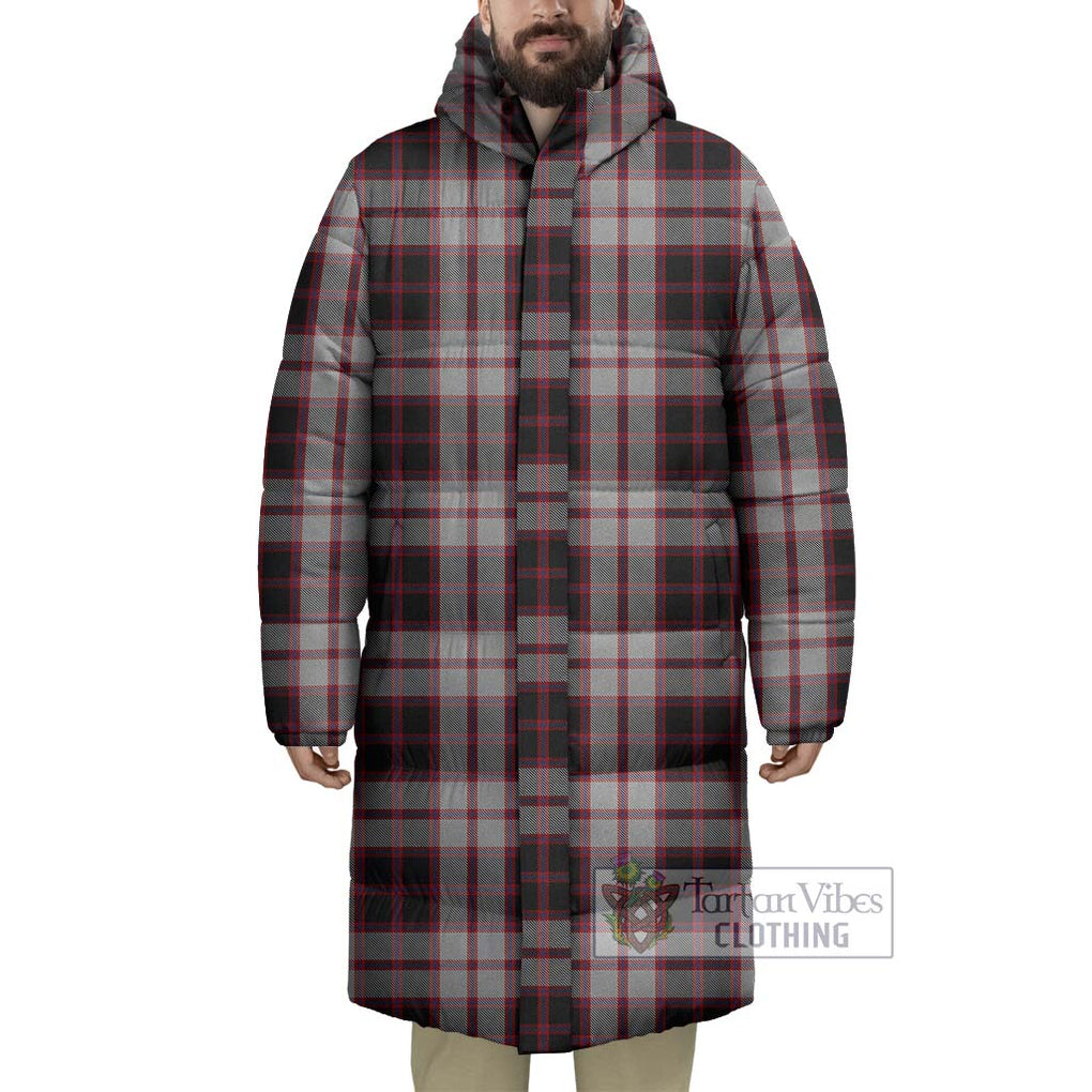 Tartan Vibes Clothing MacPherson (McPherson) Tartan Long Down Jacket