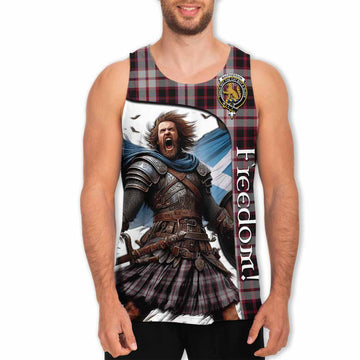 MacPherson (McPherson) Crest Tartan Men's Tank Top Inspired by the Freedom of Scottish Warrior