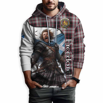 MacPherson (McPherson) Crest Tartan Hoodie Inspired by the Freedom of Scottish Warrior