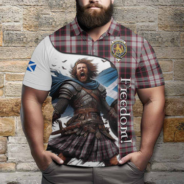 MacPherson (McPherson) Crest Tartan Polo Shirt Inspired by the Freedom of Scottish Warrior