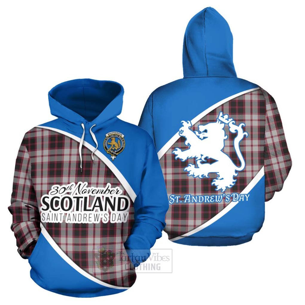 Tartan Vibes Clothing MacPherson (McPherson) Family Crest Tartan Hoodie Celebrate Saint Andrew's Day in Style