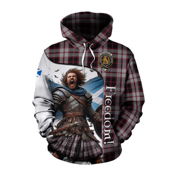 MacPherson (McPherson) Crest Tartan Cotton Hoodie Inspired by the Freedom of Scottish Warrior