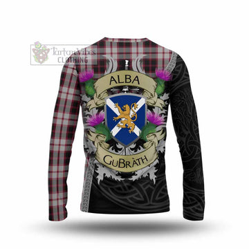 MacPherson (McPherson) Tartan Family Crest Long Sleeve T-Shirt Lion Rampant Royal Thistle Shield Celtic Inspired - Tartan Vibes Clothing
