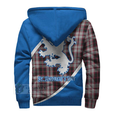 MacPherson (McPherson) Family Crest Tartan Sherpa Hoodie Celebrate Saint Andrew's Day in Style