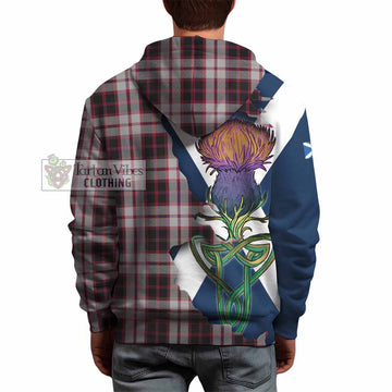 MacPherson (McPherson) Tartan Family Crest Hoodie Scottish Thistle Celtic Inspired - Tartan Vibes Clothing