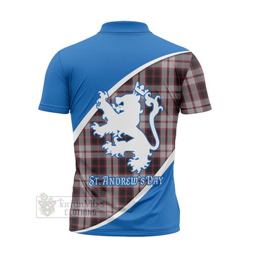 MacPherson (McPherson) Family Crest Tartan Zipper Polo Shirt Celebrate Saint Andrew's Day in Style