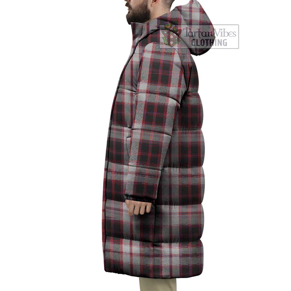 Tartan Vibes Clothing MacPherson (McPherson) Tartan Long Down Jacket