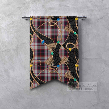 MacPherson (McPherson) Scottish Tartan Twisted Ropes Stylized Gonfalon Fishtail - Tartan Vibes Clothing