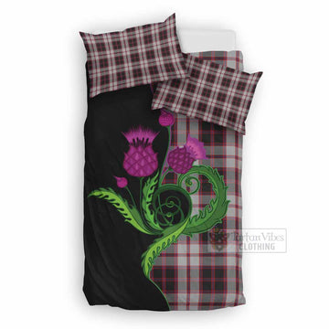 MacPherson (McPherson) Tartan Bedding Set Traditional Scottish Thistle UK Bedding Set UK Double 79*79 inch - Tartan Vibes Clothing