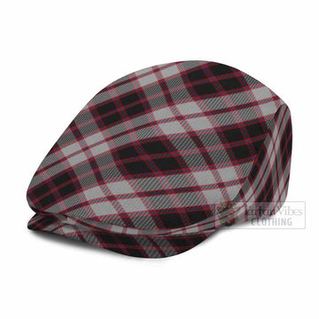 MacPherson (McPherson) Tartan Flat Cap, Jeff Cap Cross Style - Tartan Vibes Clothing