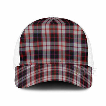 MacPherson (McPherson) Tartan Mesh Trucker Cap One Size (Adjustable) White - Tartan Vibes Clothing