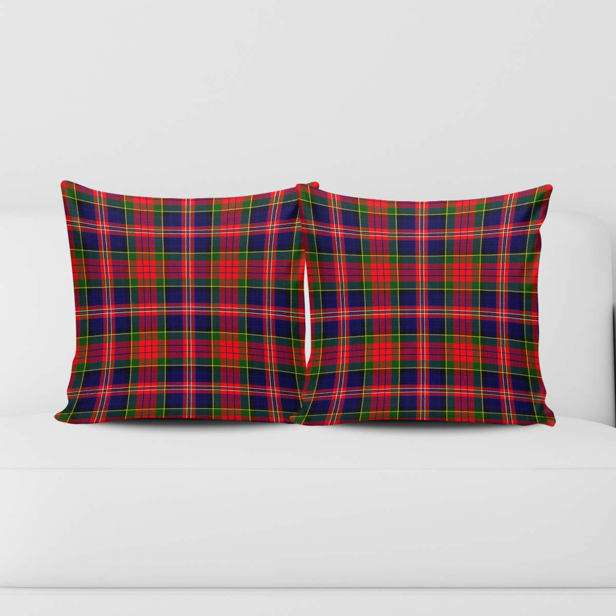 MacPherson Modern Tartan Pillow Cover Square Pillow Cover - Tartanvibesclothing