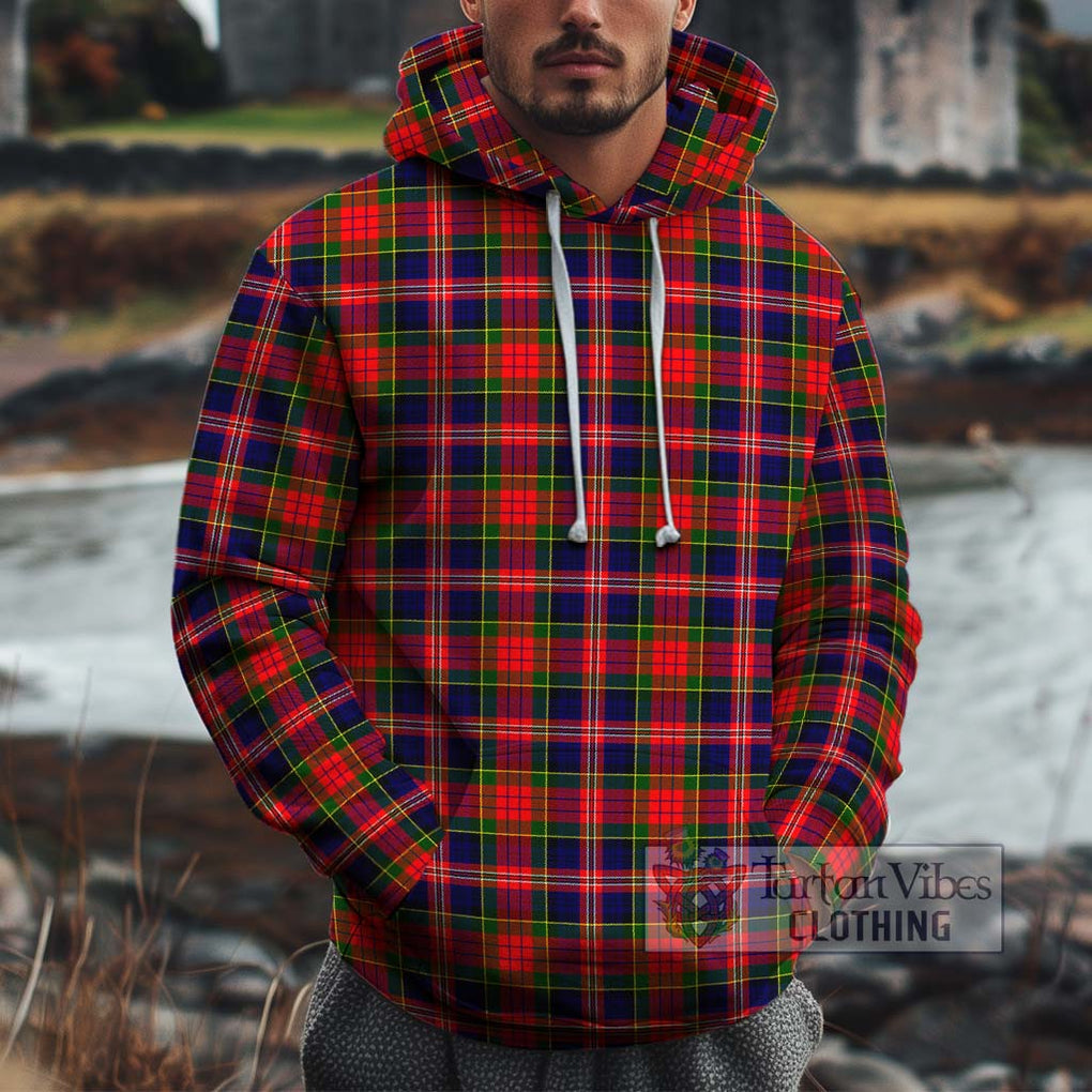 MacPherson Modern Tartan Cotton Hoodie Pullover Hoodie XS - Tartan Vibes Clothing