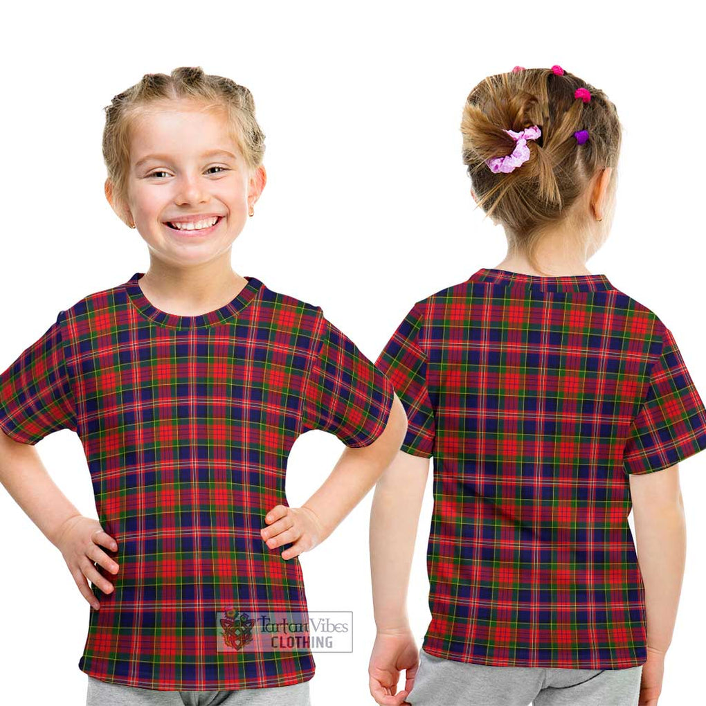 MacPherson Modern Tartan Kid T-Shirt - Tartanvibesclothing Shop