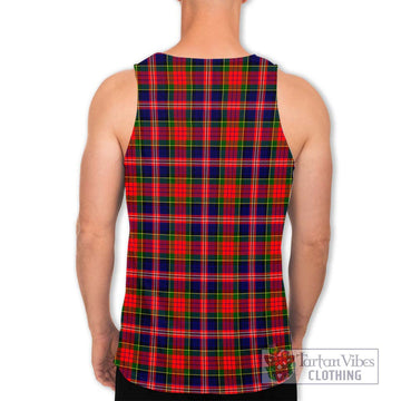 MacPherson Modern Tartan Men's Tank Top with Family Crest DNA In Me Style