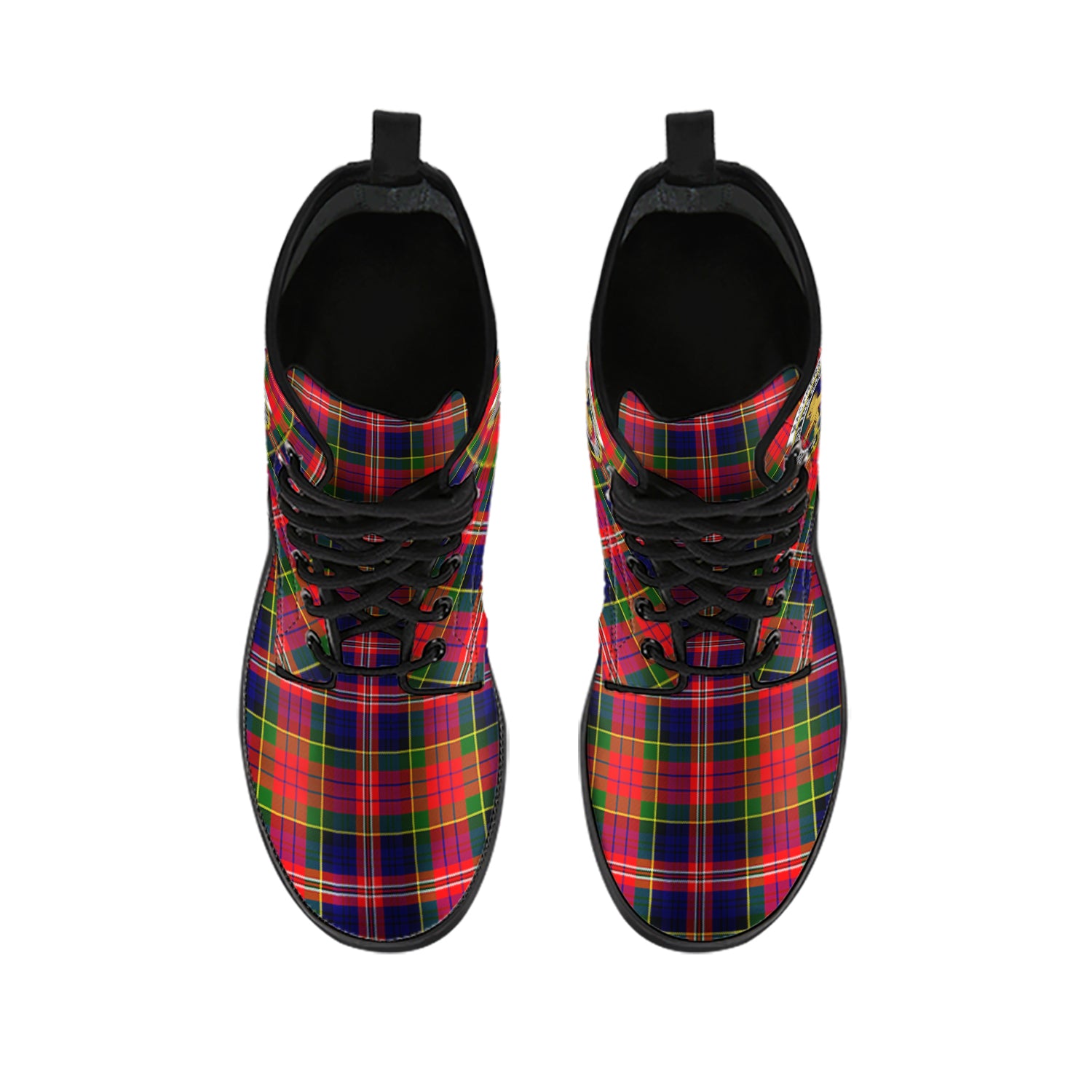 macpherson-modern-tartan-leather-boots-with-family-crest