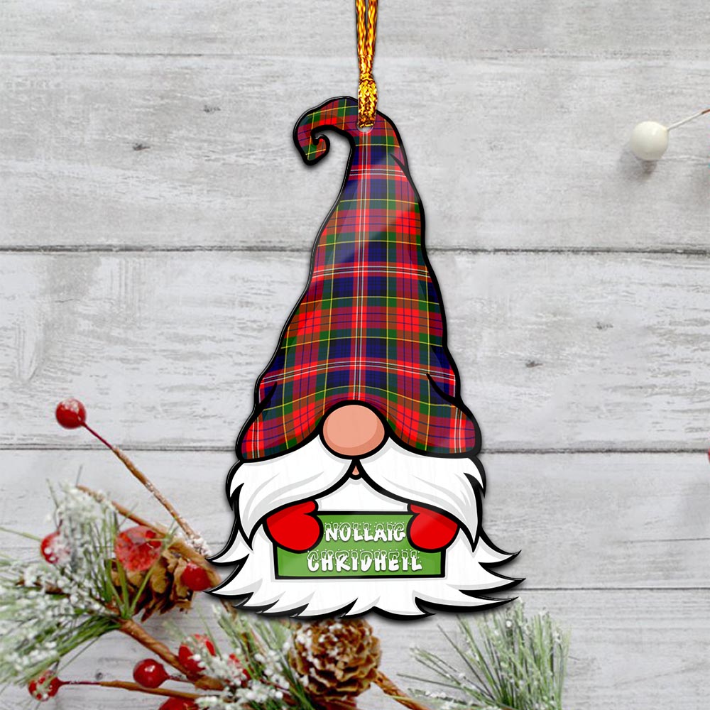 MacPherson Modern Gnome Christmas Ornament with His Tartan Christmas Hat - Tartan Vibes Clothing