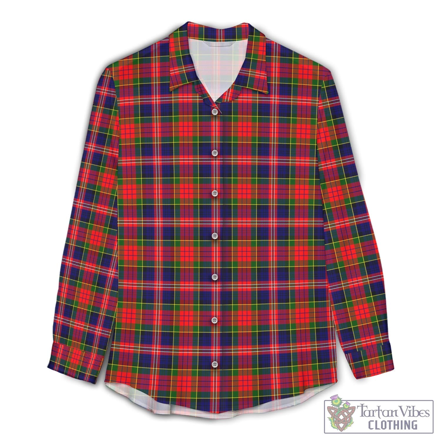 MacPherson Modern Tartan Womens Casual Shirt