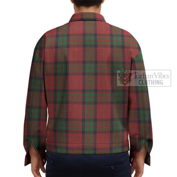 MacPherson of Cluny Tartan Unisex Lapel Cotton Jacket