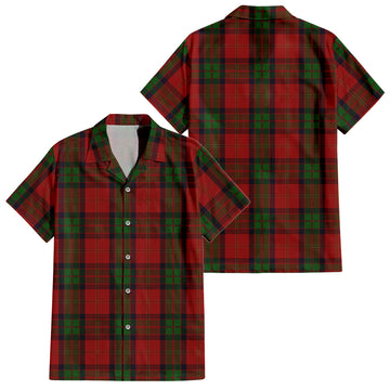 MacPherson of Cluny Tartan Short Sleeve Button Down Shirt